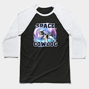 Space Cowdog Baseball T-Shirt